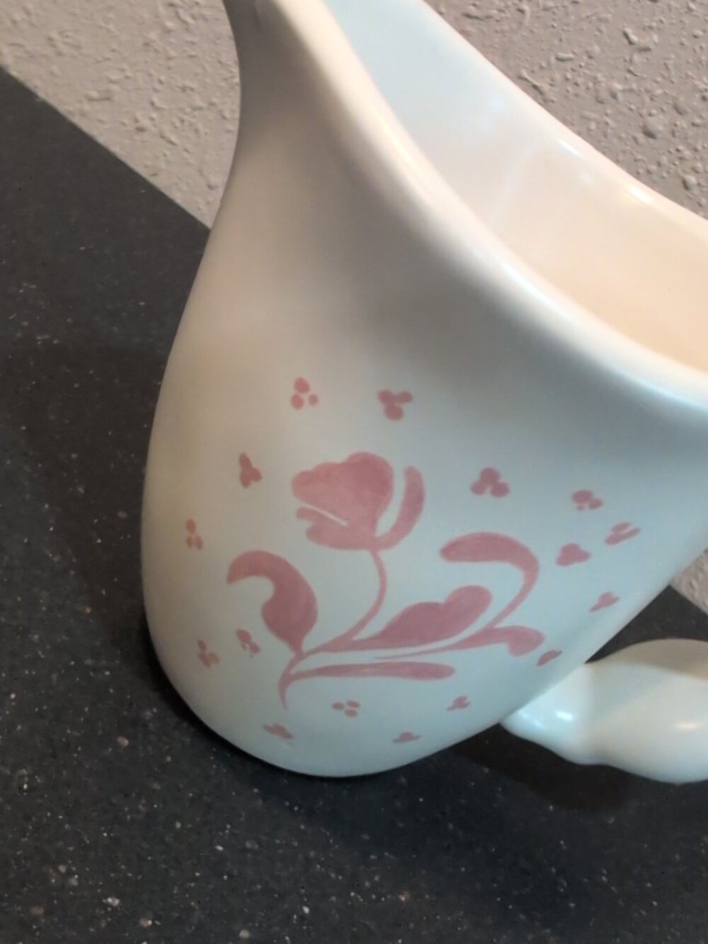 New Stoneware Creamer Pitcher Pink Threshold Easter Target 2026 Bunny Handle - Picture 4 of 9